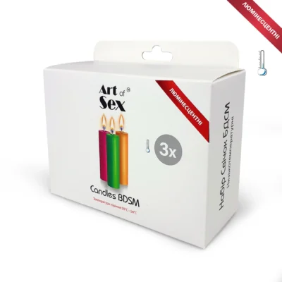 Зображення Набір воскових свічок Art of Sex size S