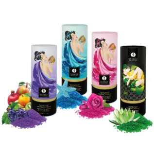 Сіль для ванни Shunga Oriental Crystals Bath Salts ORGANIC – Lotus Flower 500gm - Зображення 6