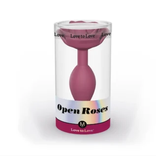 Зображення Силіконова анальна пробка Love To Love OPEN S M SIZE - PLUM STAR