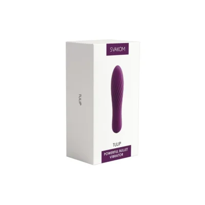 Зображення Потужний мінівібратор Svakom Tulip Violet