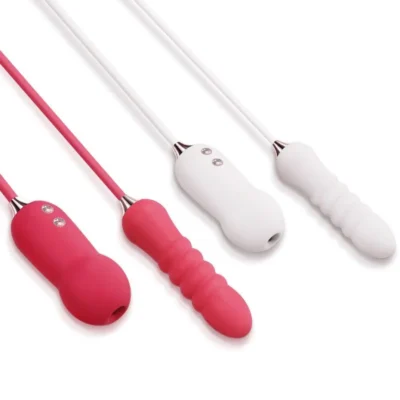 Зображення Пульсатор з вакуумним стимулятором KISTOY Cathy Red