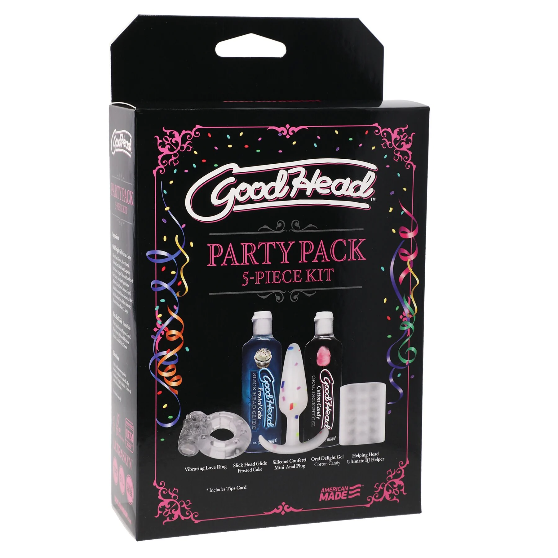 Набір Doc Johnson GoodHead - Party Pack - 5 Piece Kit 4 Набір Doc Johnson GoodHead - Party Pack - 5 Piece Kit - Зображення 2