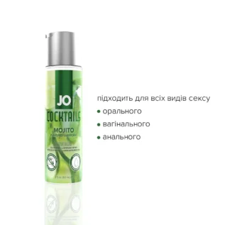 Лубрикант на водній основі JO Cocktails Mojito 60ml 11 Зображення Лубрикант на водній основі JO Cocktails Mojito 60ml
