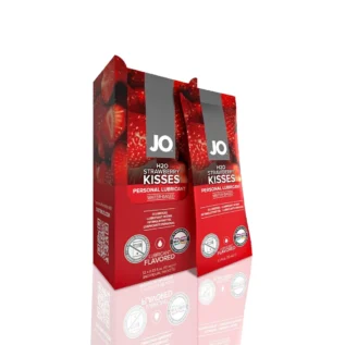Набір лубрикантів Foil Display Box JO H2O Lubricant  Strawberry 12x10ml