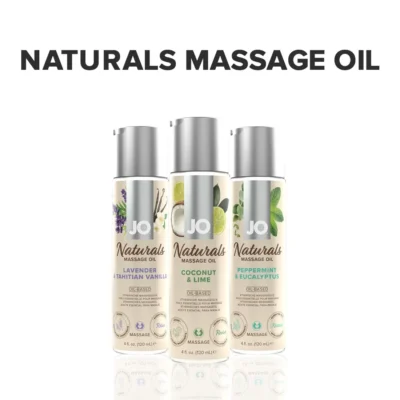 Зображення Масажна олія JO Naturals Massage Oil Coconut&Lime 120ml