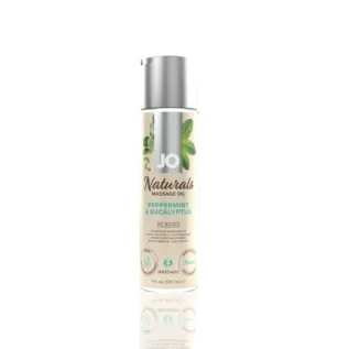 Масажна олія JO Naturals Massage Oil Pepper & Eucalyptus 120ml