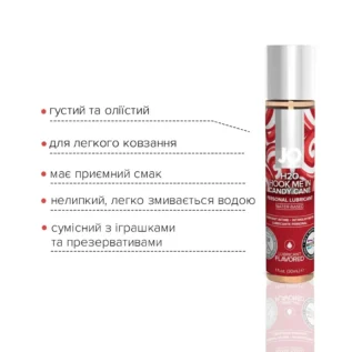 Зображення Лубрикант на водній основі JO H2O Candy Cane 30ml