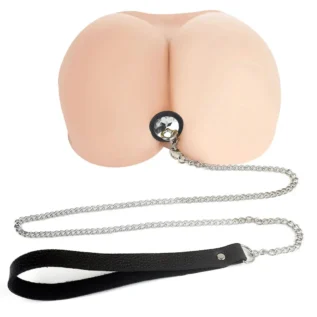 Зображення Силіконова анальна пробка Art of Sex Metal Anal Plug with Leash