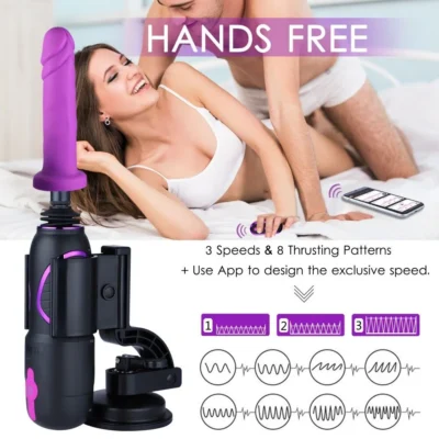 Зображення Високомобільна смарт секс-машина Hismith Pro Travel APP