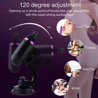 Зображення Міні секс-машина Hismith Mini Capsule Sex-Machine with Strong Suction Cup