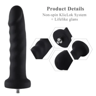Зображення Силіконовий фалоімітатор для секс-машин Hismith 7.1 Anal Dildo