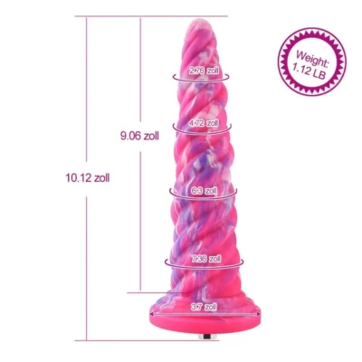 Зображення Фантазійний фалоімітатор 10.12? для секс-машин Hismith Silicone Dildo Monster Series