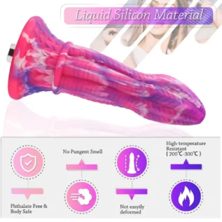 Зображення Фалоімітатор для секс-машин Hismith 10.3 Silicone Monster Dildo Series