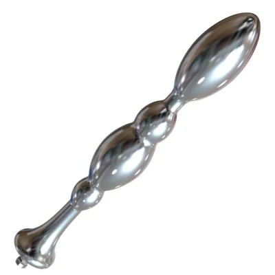 Металевий анальний плаг для секс-машин Hismith Bullet Anal Toy