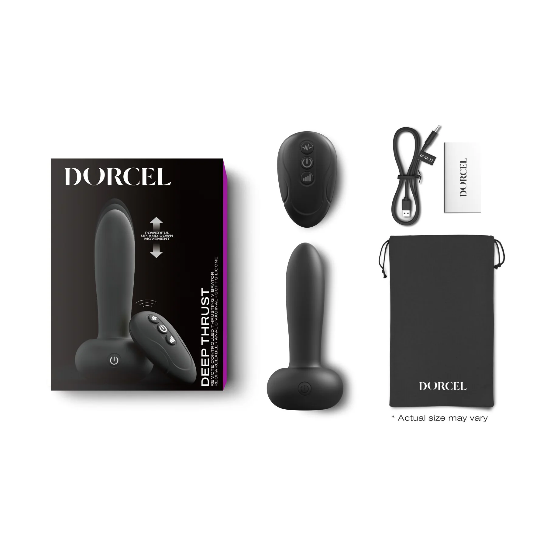 Універсальний пульсатор Dorcel DEEP THRUST 6 Універсальний пульсатор Dorcel DEEP THRUST - Зображення 4