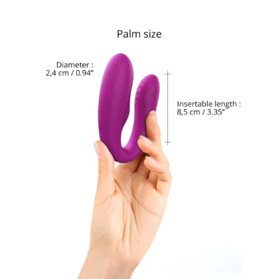 Зображення Вібратор для пар із пультом ДК Love To Love MATCH UP - SWEET ORCHID