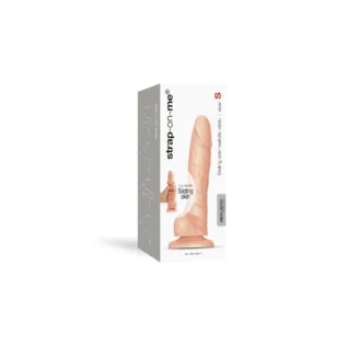 Зображення Реалістичний фалоімітатор Strap-On-Me Sliding Skin Realistic Dildo Vanille