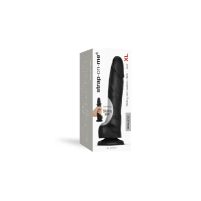 Зображення Реалістичний фалоімітатор Strap-On-Me Sliding Skin Realistic Dildo XL