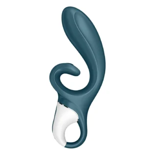 Alternative view of Смарт вібратор-кролик Satisfyer Hug Me Bluegrey