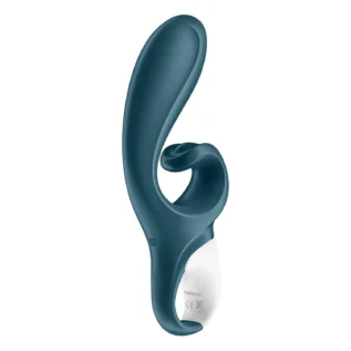 Смарт вібратор-кролик Satisfyer Hug Me Bluegrey 11 Зображення Смарт вібратор-кролик Satisfyer Hug Me Bluegrey