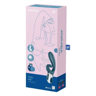 Смарт вібратор-кролик Satisfyer Hug Me Bluegrey 15 Зображення Смарт вібратор-кролик Satisfyer Hug Me Bluegrey