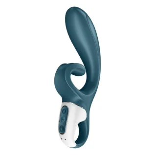 Смарт вібратор-кролик Satisfyer Hug Me Bluegrey 12 Зображення Смарт вібратор-кролик Satisfyer Hug Me Bluegrey