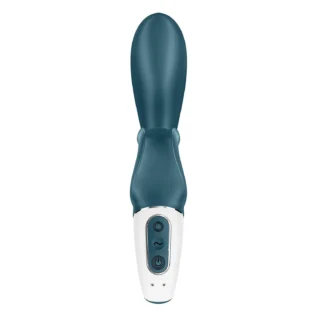 Смарт вібратор-кролик Satisfyer Hug Me Bluegrey 13 Зображення Смарт вібратор-кролик Satisfyer Hug Me Bluegrey