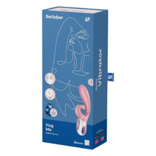 Смарт вібратор-кролик Satisfyer Hug Me Pink 13 Зображення Смарт вібратор-кролик Satisfyer Hug Me Pink