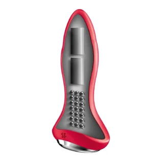 Зображення Анальна смарт-вібропробка із перлинним масажем Satisfyer Rotator Plug 1+