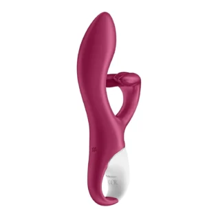 Зображення Вібратор-кролик із потрійним відростком Satisfyer Embrace me Berry