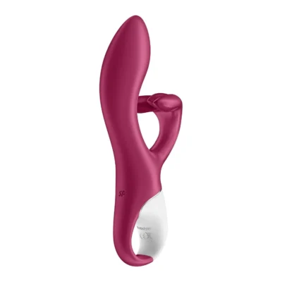 Зображення Вібратор-кролик із потрійним відростком Satisfyer Embrace me Berry