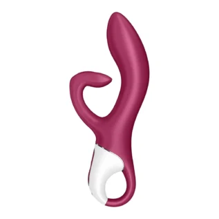 Alternative view of Вібратор-кролик із потрійним відростком Satisfyer Embrace me Berry