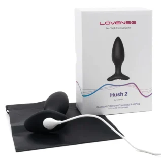 Анальна смарт-вібропробка Lovense Hush 2 8 Зображення Анальна смарт-вібропробка Lovense Hush 2