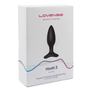 Анальна смарт-вібропробка Lovense Hush 2 9 Зображення Анальна смарт-вібропробка Lovense Hush 2