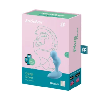 Смарт масажер простати Satisfyer Deep Diver Light Blue 15 Смарт масажер простати Satisfyer Deep Diver Light Blue - Зображення 7