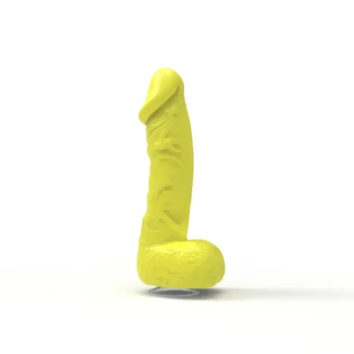 Крафтове мило-член із присоскою Pure Bliss MINI Yellow