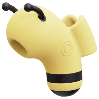 Вакуумний стимулятор із мікрострумами CuteVibe Beebe Yellow