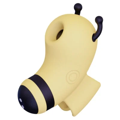 Вакуумний стимулятор із мікрострумами CuteVibe Beebe Yellow 12 Зображення Вакуумний стимулятор із мікрострумами CuteVibe Beebe Yellow
