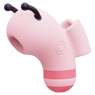 Вакуумний стимулятор із мікрострумами CuteVibe Beebe Pink