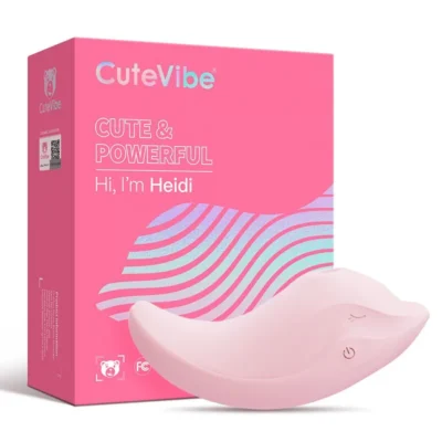 Зображення Вібратор та вакуумний стимулятор CuteVibe Heidi Pink