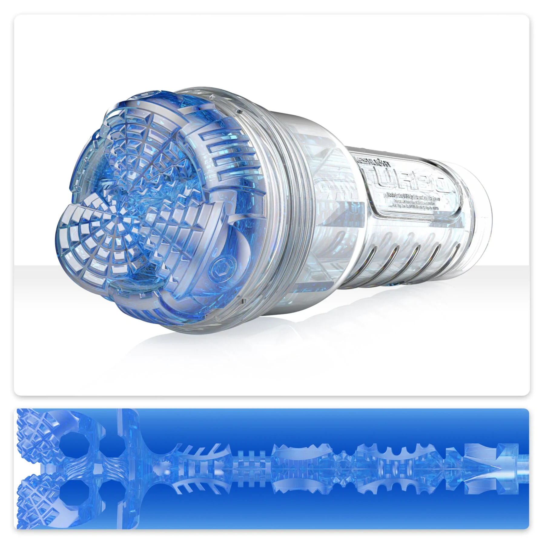 Мастурбатор Fleshlight Turbo Core Ice 3 Мастурбатор Fleshlight Turbo Core Ice