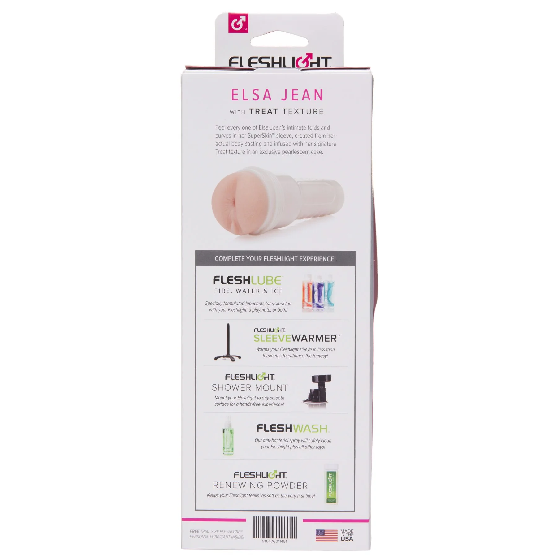 Мастурбатор Fleshlight Girls: Elsa Jean — Treat 10 Мастурбатор Fleshlight Girls: Elsa Jean — Treat - Зображення 8