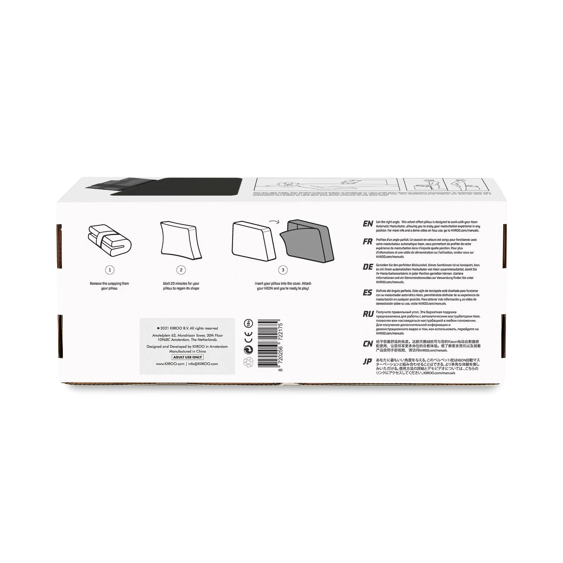 Подушка з кріпленням для мастурбатора Kiiroo Keon Pillow and Strap 9 Подушка з кріпленням для мастурбатора Kiiroo Keon Pillow and Strap - Зображення 7