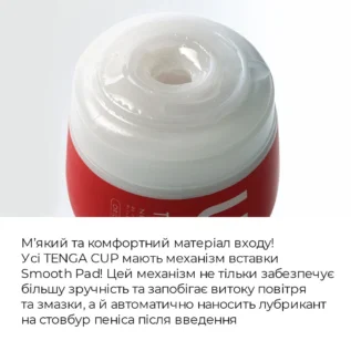 Мастурбатор Tenga US Deep Throat Cup 11 Зображення Мастурбатор Tenga US Deep Throat Cup