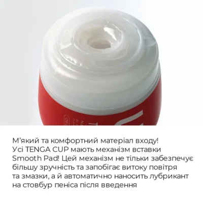 Мастурбатор Tenga US Deep Throat Cup GENTLE 12 Зображення Мастурбатор Tenga US Deep Throat Cup GENTLE