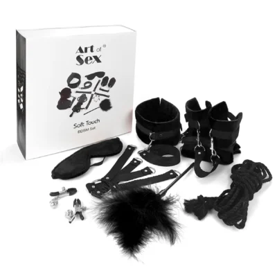 BDSM-набір Art of Sex – Soft Touch BDSM Set black