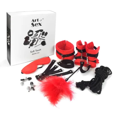 BDSM-набір Art of Sex – Soft Touch BDSM Set Red