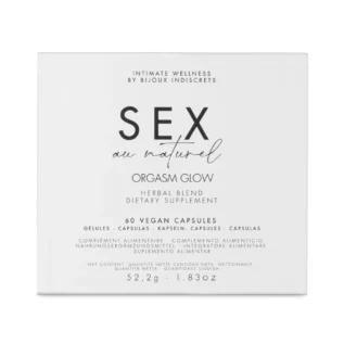 Натуральна харчова добавка для підвищення лібідо Bijoux Indiscrets Sex au Naturel — Orgasm Glow 9 Зображення Натуральна харчова добавка для підвищення лібідо Bijoux Indiscrets Sex au Naturel — Orgasm Glow