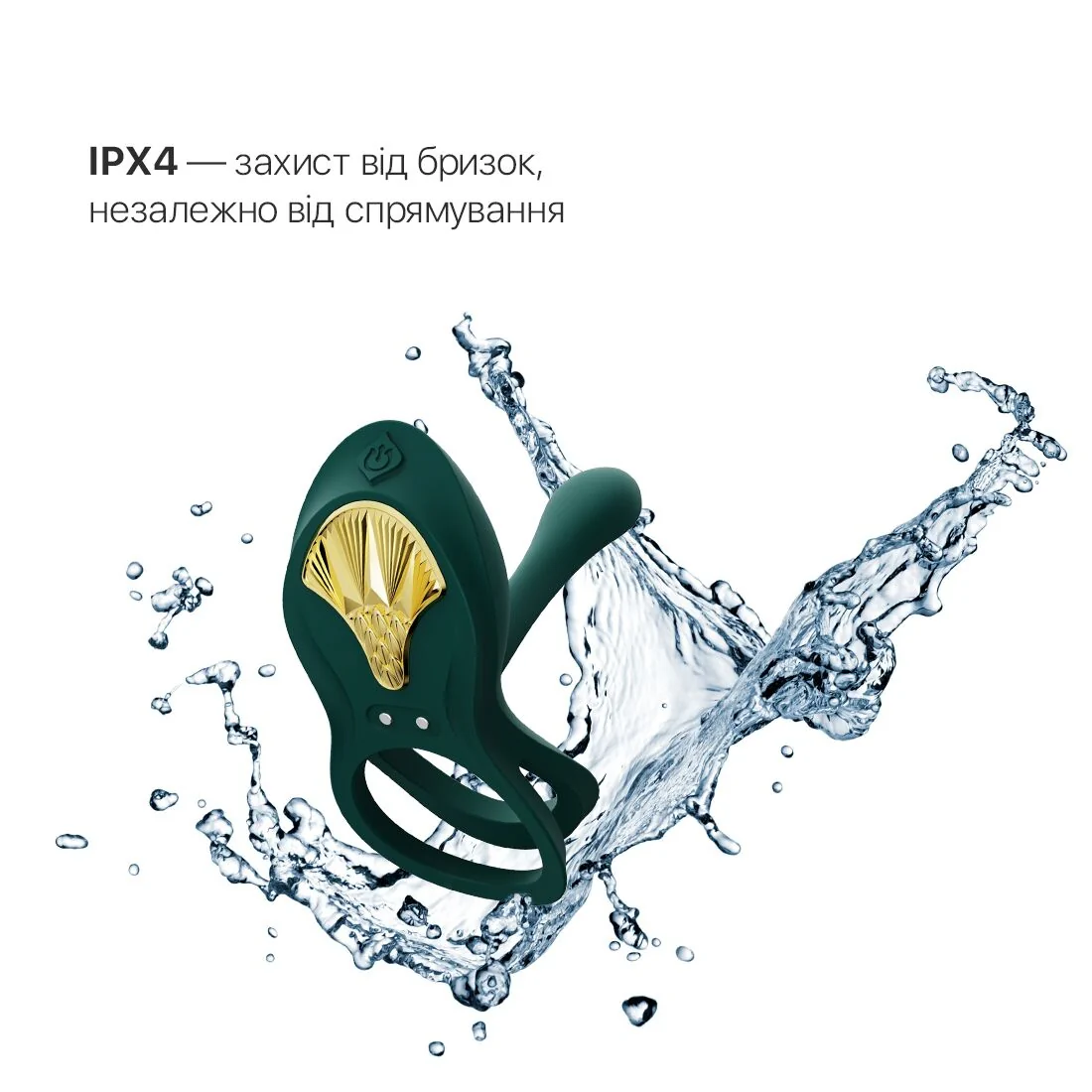 Смарт-ерекційне кільце Zalo - BAYEK Turquoise Green 7 Смарт-ерекційне кільце Zalo - BAYEK Turquoise Green - Зображення 5