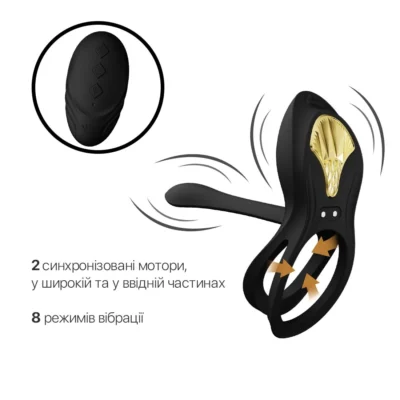 Смарт-ерекційне кільце Zalo - BAYEK Obsidian Black 13 Зображення Смарт-ерекційне кільце Zalo - BAYEK Obsidian Black